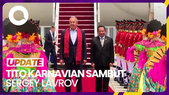 Tito Karnavian Sambut Kedatangan Menlu Rusia di Bandara Soekarno-Hatta