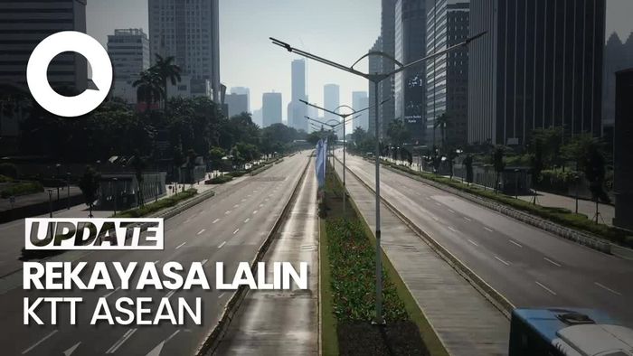  Simak Rekayasa Lalin di Jalur Delegasi KTT ASEAN Hari Ini