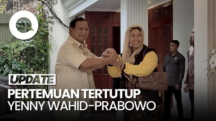 Yenny Wahid Tiba di Kertanegara, Bertemu Tertutup dengan Prabowo