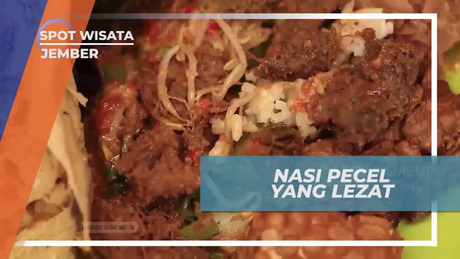 Nasi Pecel Walisongo, Kenikmatan Makanan Tradisional di Alun-alun Jember