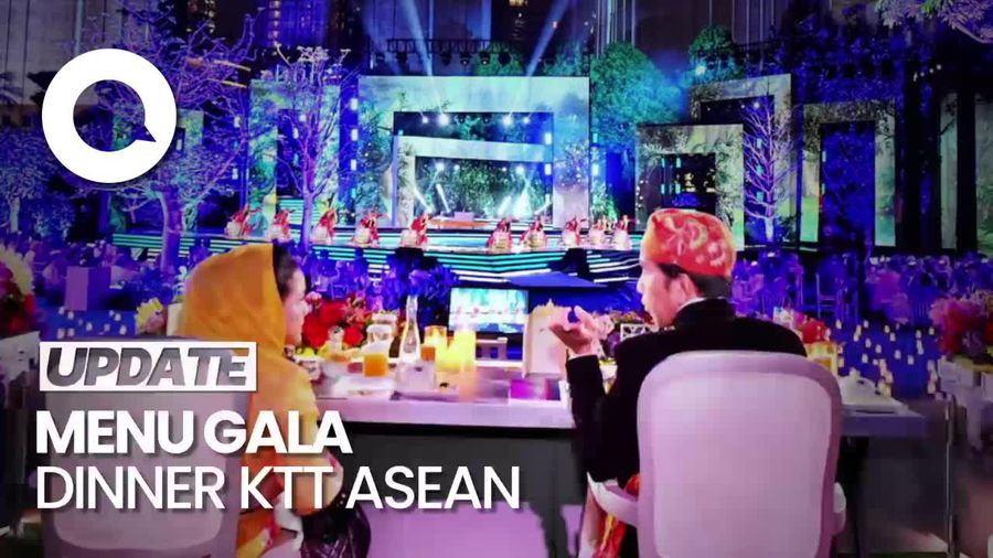 Daftar Menu di Balik Kemeriahan Gala Dinner KTT ke-43 ASEAN 