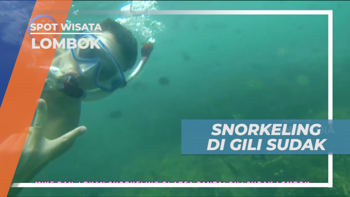 Mengintip Keindahan Alam Bawah Laut Gili Sudak, Lombok
