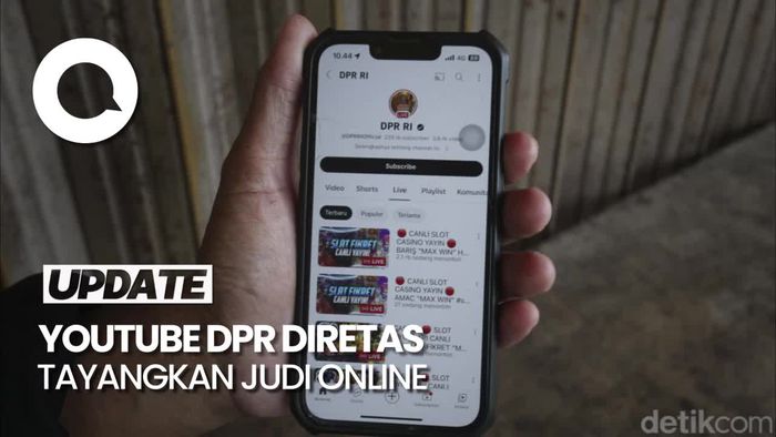BSSN Sebut Peretas Akun YouTube DPR Berasal dari AS