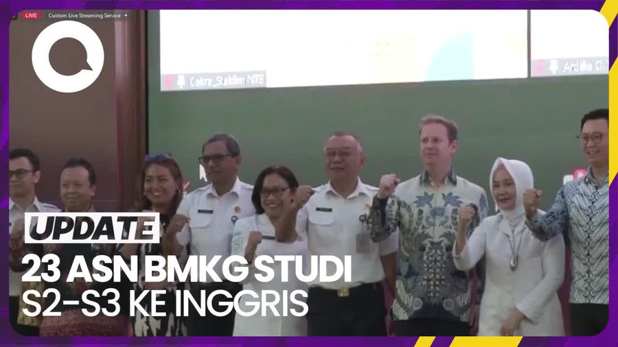 Tujuan BMKG Berangkatkan 23 ASN Studi S2-S3 ke Inggris