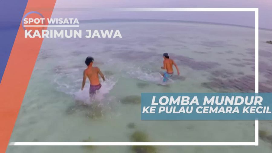 Tantangan Seru Sepatu Katak di Pulau Cemara Kecil Karimun Jawa