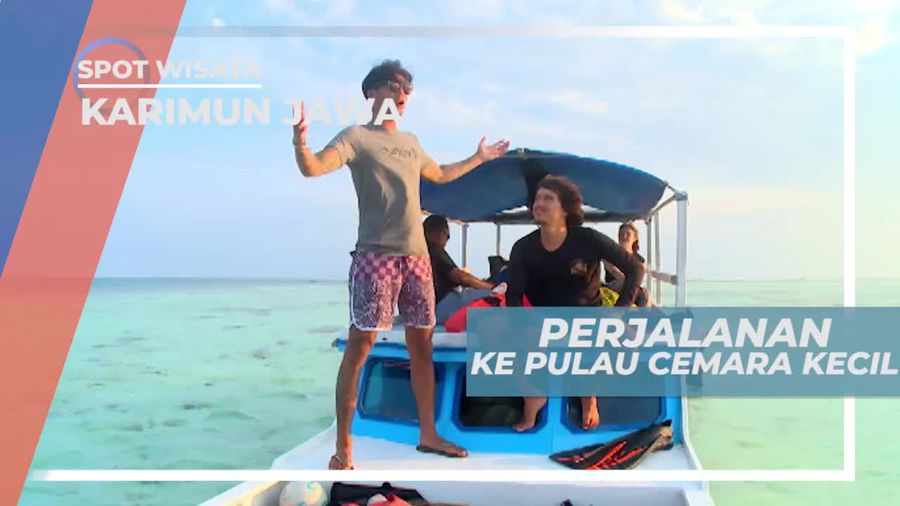 Berperahu Menuju Pulau Cemara Kecil Karimun Jawa