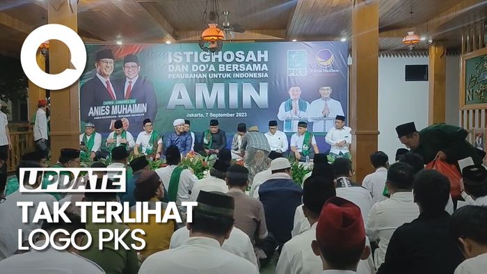Anies-Cak Imin Tak Hadiri Acara Istigasah DPW NasDem-PKB