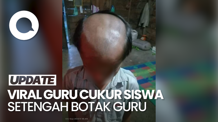 Viral Guru di Samosir Cukur Siswa Setengah Botak, Ortu Protes