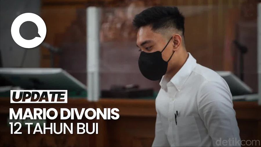 Mario Dandy Divonis 12 Tahun Penjara