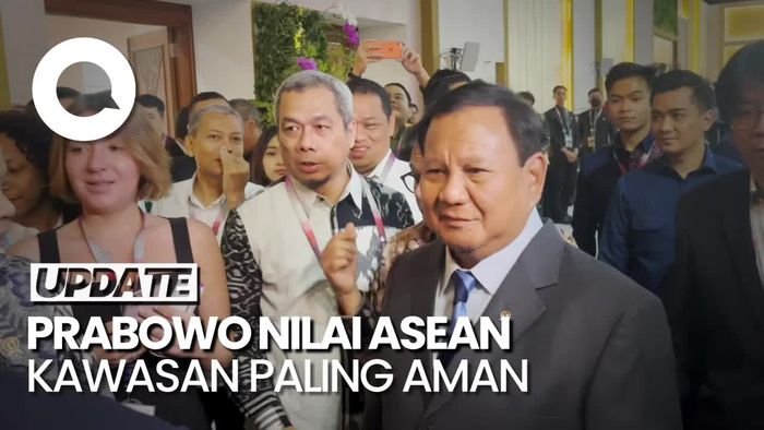 Prabowo: Kawasan Asia Tenggara Paling Aman dan Tentram di Dunia