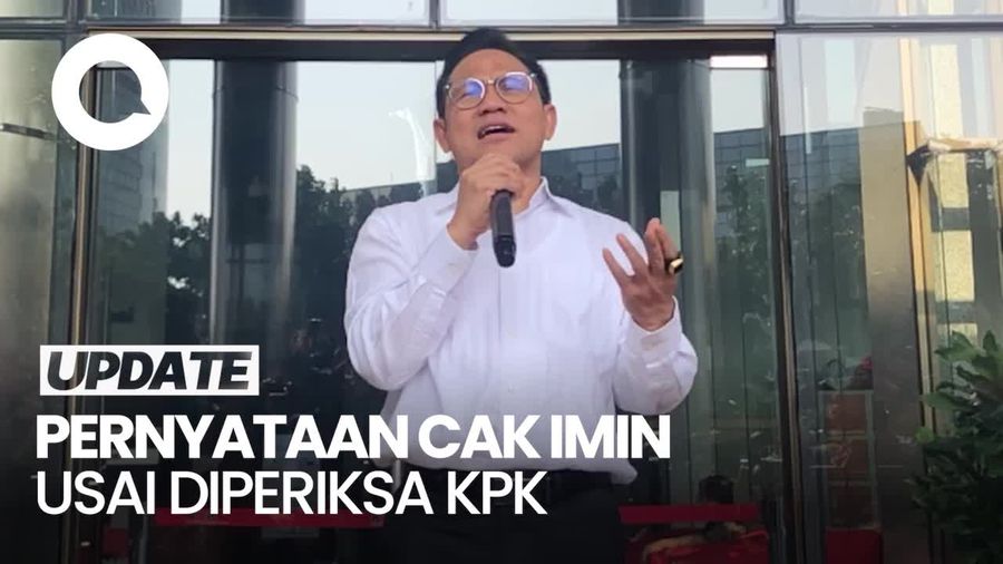 Usai Diperiksa KPK, Cak Imin: Saya Sudah Jelaskan yang Saya Tahu