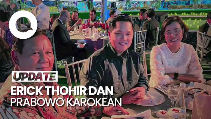 Kejutan! Kala Erick Diskusi-Nyanyi Bareng Prabowo di Gala Dinner KTT ASEAN
