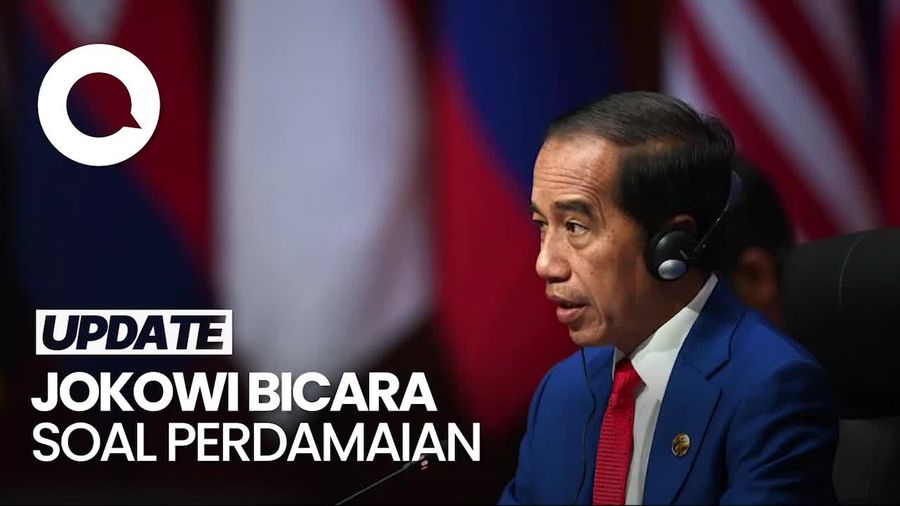 Jokowi Bicara soal Perdamaian saat Buka Acara KTT ke-18 ASEAN-Asia Timur