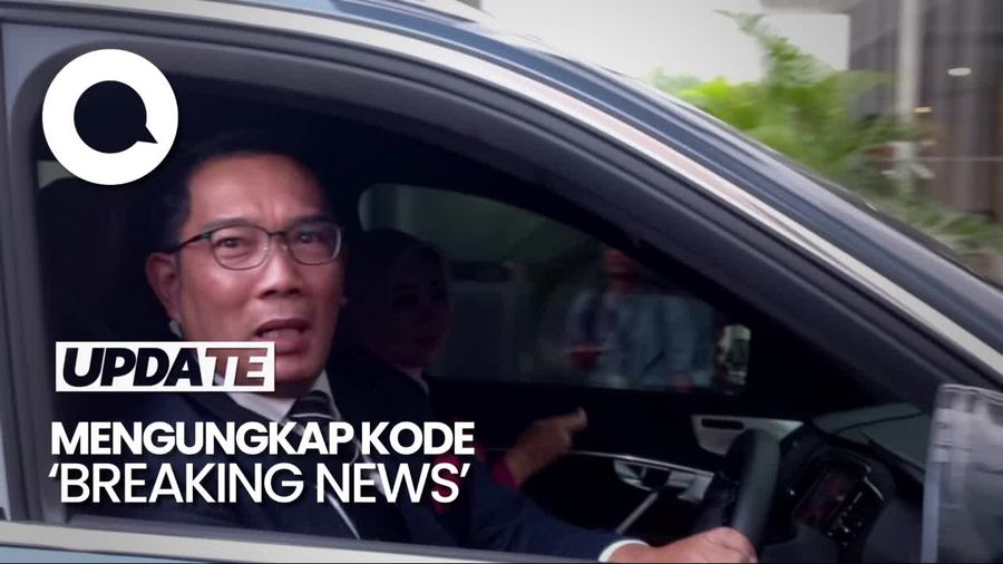 Momen Ridwan Kamil Sebut Ada Breaking News Minggu Depan
