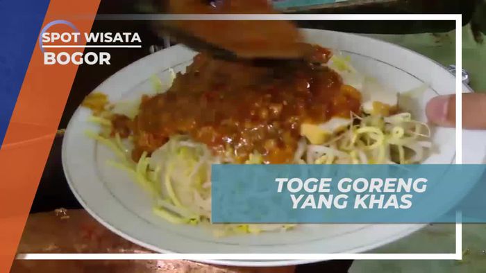 Paduan Sensasi Manis Pedas Toge Goreng Khas Bogor