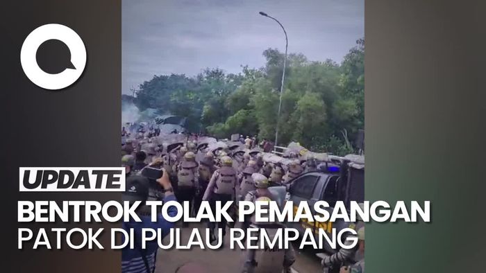 Ada Bentrokan di Batam, Belasan Pelajar Pingsan Terimbas Gas Air Mata