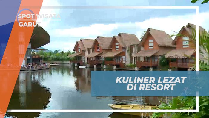 Penginapan Dengan Konsep Danau Buatan di Tengahnya, Garut