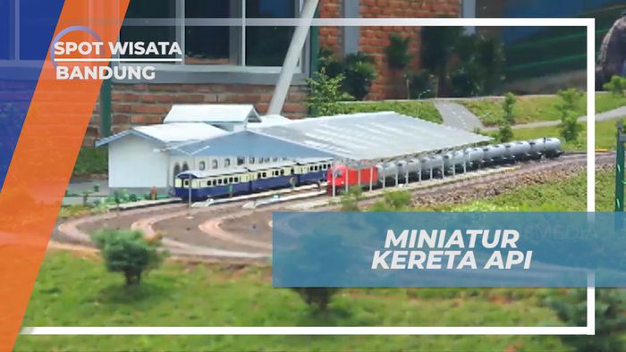 Melihat Dari Dekat Miniatur Kereta Api Floating Market Lembang Bandung