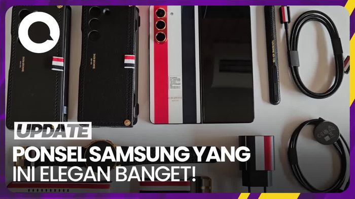 Mewah dan Elegan! Samsung Galaxy Z Fold5 Thom Browne Edition