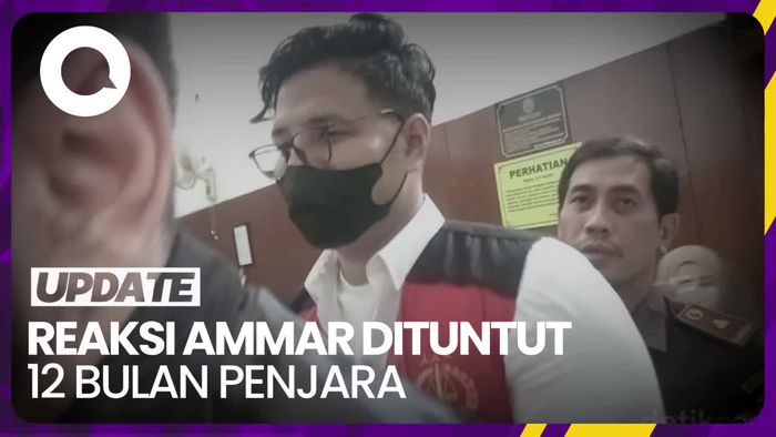 Dituntut 12 Bulan Penjara, Ammar Zoni: Saya Terima Konsekuensinya