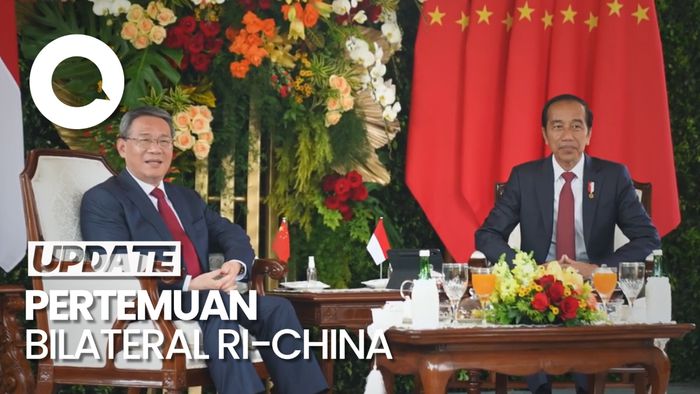 Bertemu PM China, Presiden Jokowi Bahas Kereta Cepat-IKN