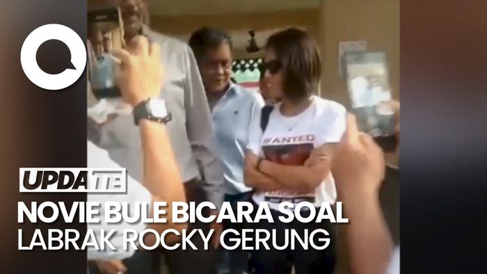Pengakuan Caleg PDIP Labrak Rocky Gerung: Lihat Muka Spontan Dorong