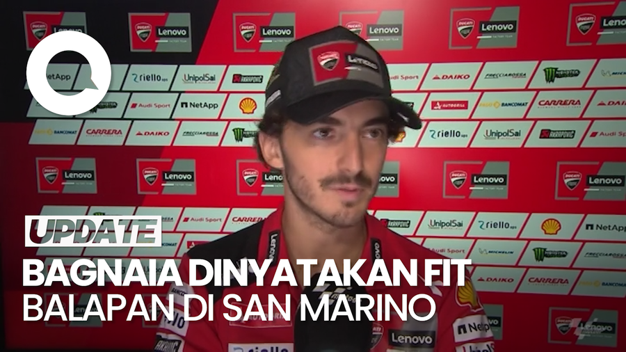 Usai Kaki Terlindas, Bagnaia Bisa Balapan di MotoGP San Marino