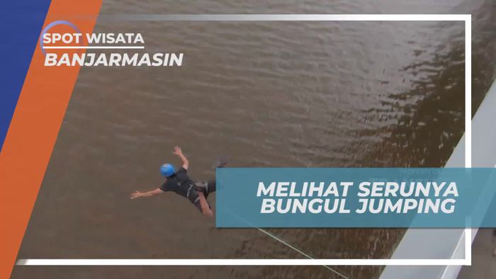 Berkenalan Dengan Komunitas Bungul Jumping Jembatan Barito Banjarmasin