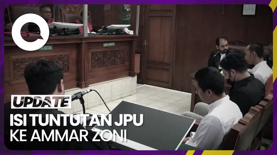 Ammar Zoni Dituntut 12 Bulan Penjara di Kasus Penyalahgunaan Narkoba