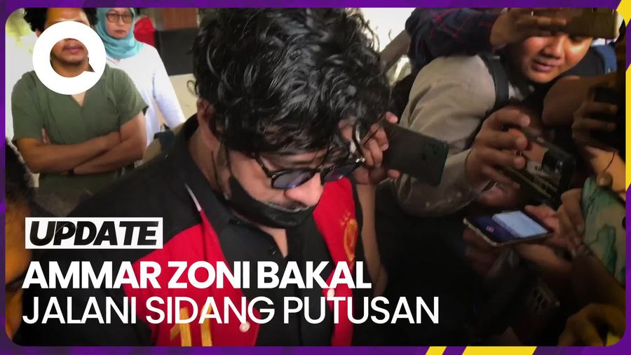 Sidang Putusan Ammar Zoni Digelar 26 September, Irish Bella Hadir?