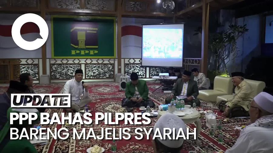 Plt Ketum PPP Sambangi Kiai di Majelis Syariah, Bahas Koalisi Pilpres