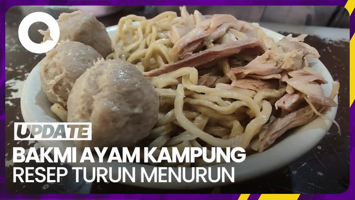 Menyeruput Bakmi Asui dengan Daging Ayam Kampung Melimpah
