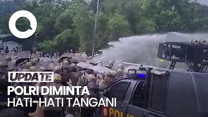Ricuh di Batam: Polri Bantah Ada Korban, Mahfud Minta Polisi Humanis
