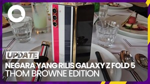 Samsung Galaxy Z Fold 5 Thom Browne Edition Hanya Dirilis di Negara Ini