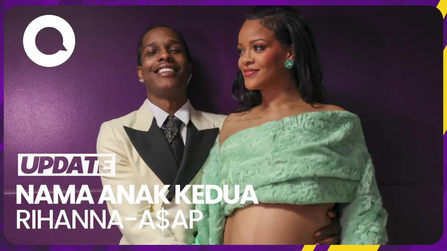 Nama Anak Kedua Rihanna dan A$AP Terungkap