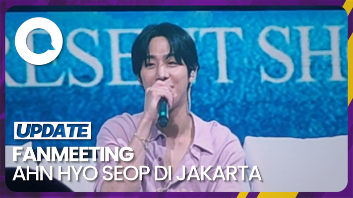 Sapa Penggemar dalam Fanmeeting, Ahn Hyo Seop: Saya Mas Ucup