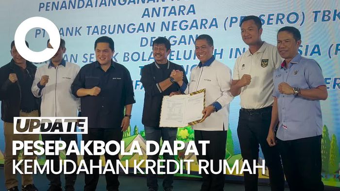 Pesepakbola Dapat Kemudahan Kredit Rumah, Erick: Masa Keemasannya Pendek