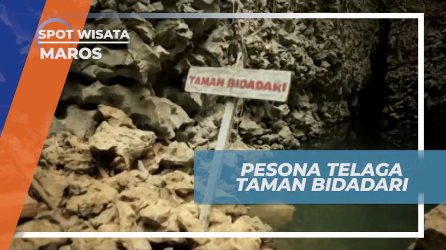 Menikmati Suasana Tenang dan Damai di Telaga Taman Bidadari yang Indah, Maros 