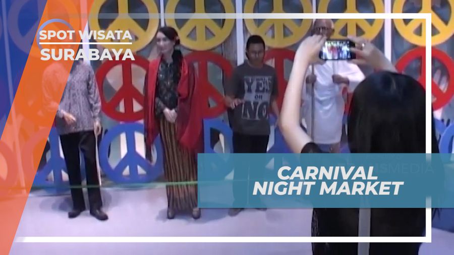 Mencoba Wahana Permainan Modern Dengan Nama-nama Jawa di Pasar Malam, Surabaya