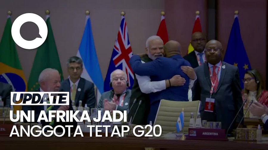 Uni Afrika Resmi Jadi Anggota Tetap G20 di KTT India