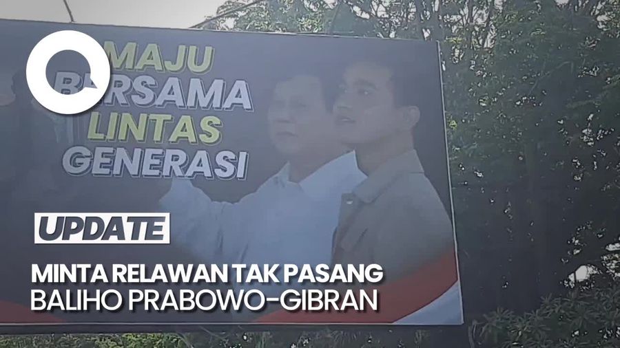 Dewan Pembina Relawan soal Baliho Prabowo-Gibran: Tahan Dulu, Ada Saatnya