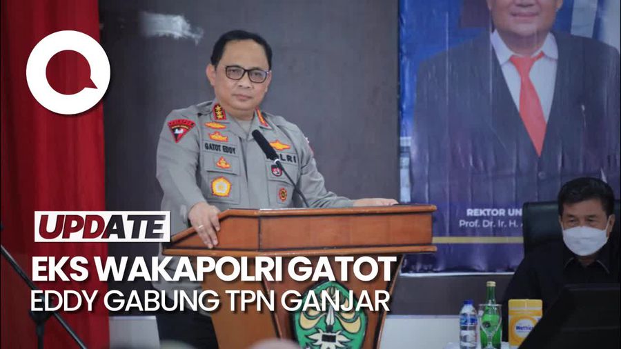 Hasto Ungkap Eks Wakapolri Gatot Eddy Jadi Wakil TPN Ganjar