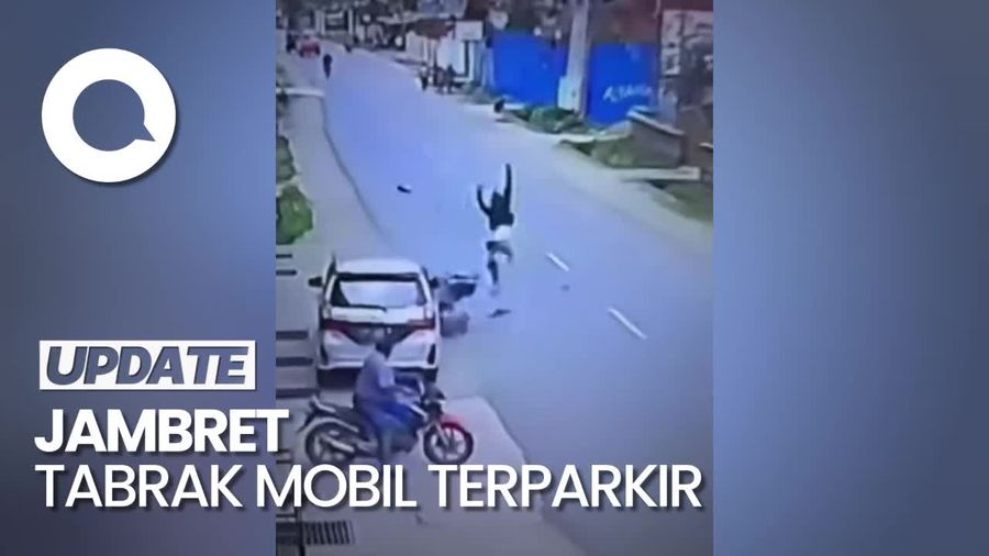 Detik-detik Jambret di Wamena Tabrak Mobil saat Kabur