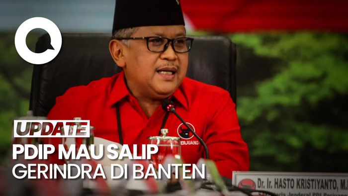 Gelar Rakerda, PDIP Pasang Target Ungguli Gerindra di Banten
