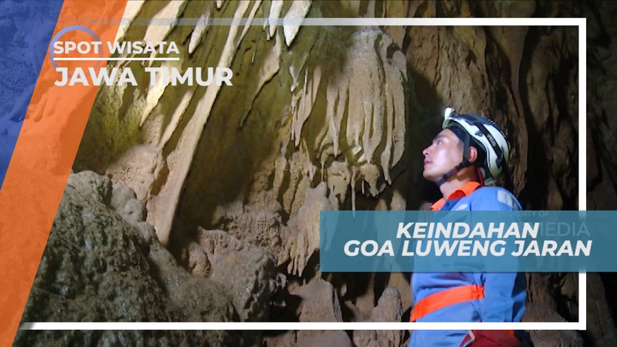 Pesona Keindahan Tiap Sudut Dalam Goa Luweng Jaran yang Memukau, Pacitan