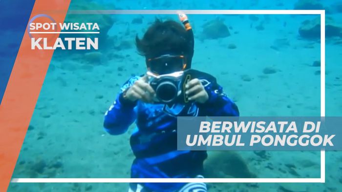 Umbul Ponggok, Kolam Air Tawar Alami yang Super Jernih Bak Kaca, Klaten