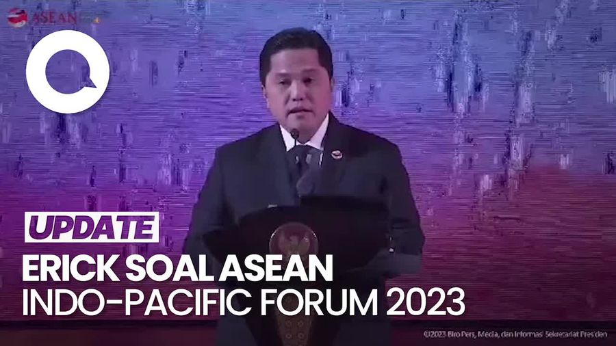 Erick Thohir Optimistis AIPF 2023 Bakal Perkuat Hubungan ASEAN