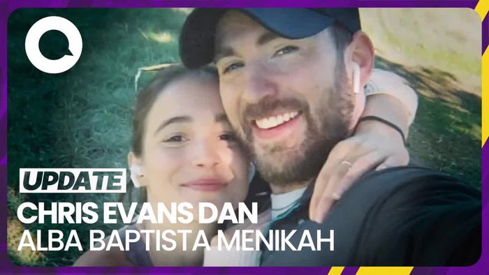Kabar Pernikahan Chris Evans dan Alba Baptista yang Digelar Tertutup