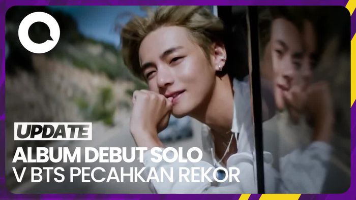 Debut Solo V BTS Pecahkan Rekor Penjualan Album Kpop