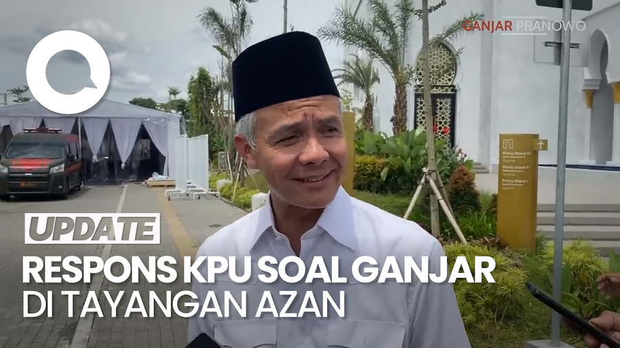 Ganjar Muncul di Tayangan Azan TV, KPU: Kewenangan KPI